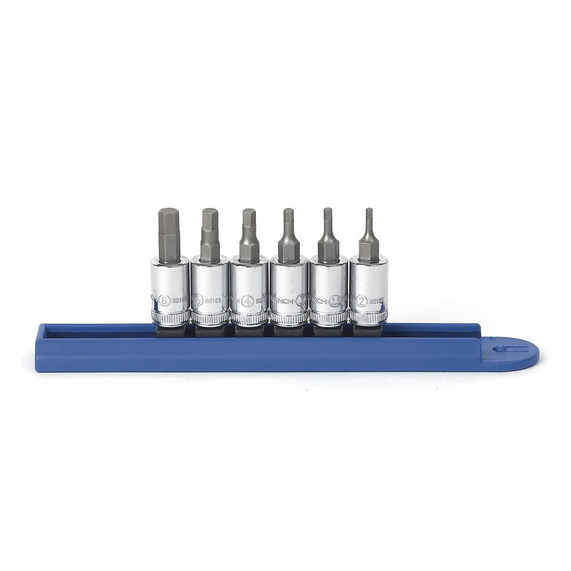 GearWrench Metric Hex Bit Socket Set — 6-Pc., 1/4in. Drive, Model# KDT80321